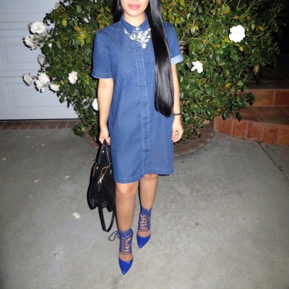 Steve Madden STS Blue Lace Up Heels - Picture 2 of 3